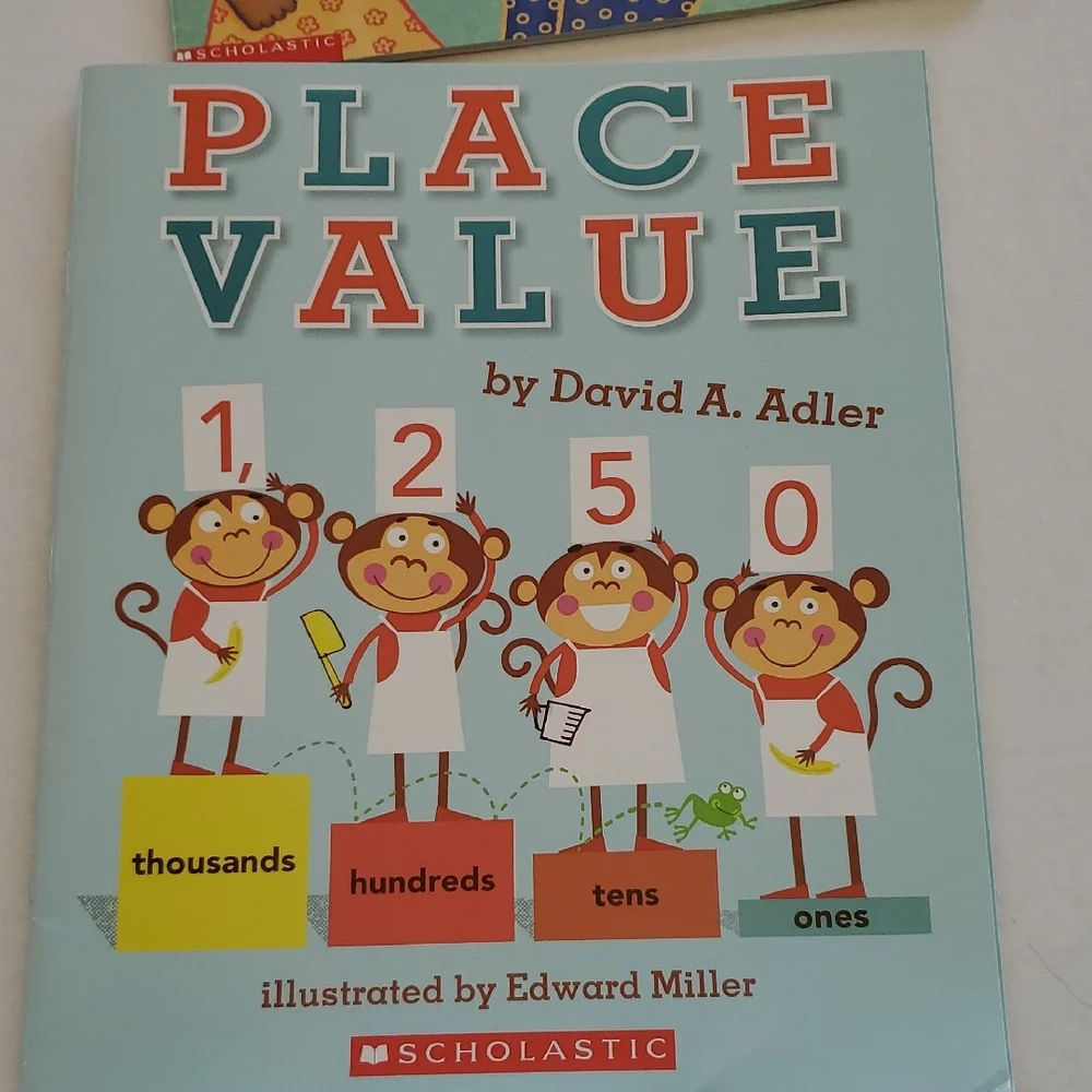 Math Children's Books - Set of 4 Titles